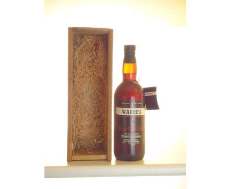 Warres 1966 vintage port matured by Peatling and Cawdron as a Tawny and bottled in 1976 1 bt From the London cellar of a long