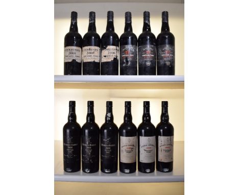 Gould Campbell Vintage Port 2000 3 bts Quarles Harris Vintage Port 2000 3 bts Cockburn Vintage Port 2000 3 bts Martinez Vinta