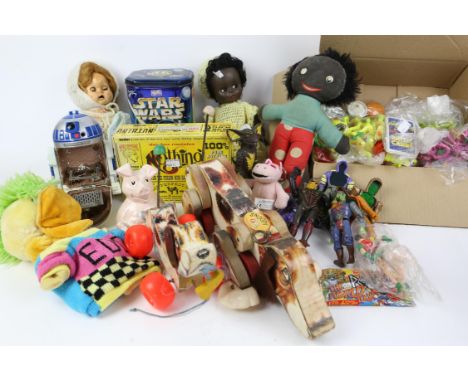 Collection of MASK toys, to include vehicles, other toys including Monsters in my Pockets, Britains Space, McDonalds, Carpet 