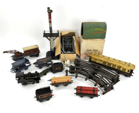 Tri-Ang 00 electric Goods Train set, R254 Operating Pantograph, and other Tri-Ang 00 gauge items, 