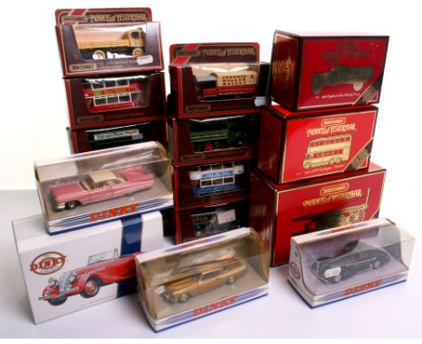 Matchbox Models Of Yesteryears/Dinky Collection,Y-12 GMC Van Coblin, Y-8 Steam Wagon Johnnie Walker, Y-27 Foden Steam Lorry A