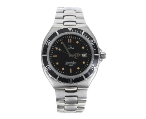 Omega Seamaster 300 'Pre-Bond' 200 M Professional stainless steel gentleman's wristwatch, reference no. 396.1041, circa 1987,