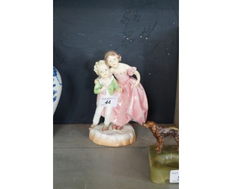 A Royal Worcester figurine 'Sister'.