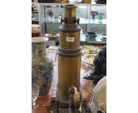 A large magnifying section from a magic lantern.