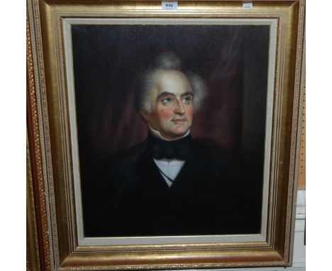 C SPENCER Portrait of a gentleman, signed, oil on canvas, 60 x 50cm Condition Report: Not available for this lot