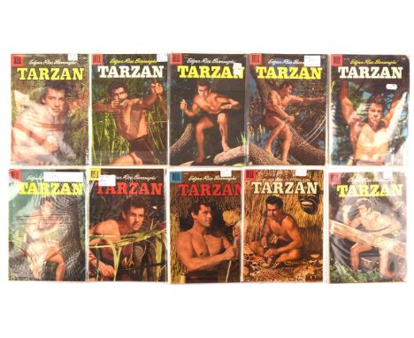 Edgar Rice Burroughs Tarzan - a group of 51 Silver-age adventure issues (Dell Comics/Gold Key, 1956-63)From the Ian Rakoff Co