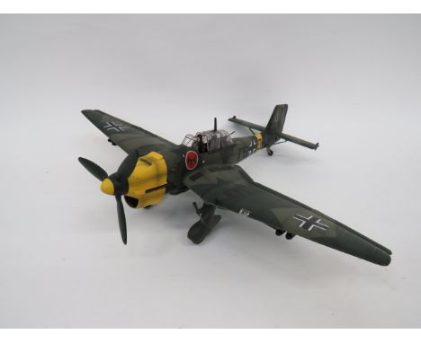 Large Scale Plastic Model of a Stuka Dive Bomber.A good quality large scale model of a Battle of Britain period Stuka,  good 