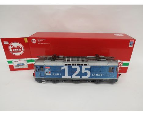 Railway Large Scale LGB (28439) Electric TrainA very good example complete with instructions. Contained in original box. Appe