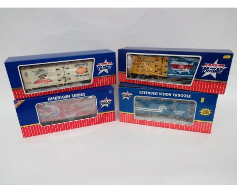 US Trains Large Scale Model Railway Rolling Stock. Four Items of Rolling Stock, including: Conrail 07750. ... Captain Black B