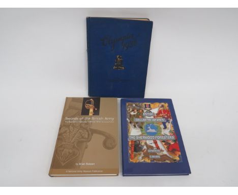 Small Selection of Various Booksconsisting Olympia 1936 WW2 German cigarette card album complete with cards ... Swords of The