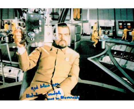 James Bond Michael Lonsdale signed Moonraker 12x8 colour photo. Michael Edward Lonsdale-Crouch (24 May 1931 - 21 September 20