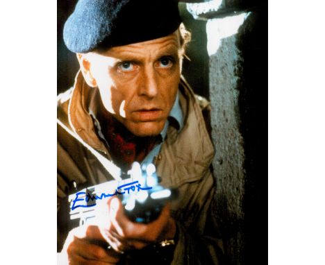 Edward Fox signed 10x8 colour photo. Edward Charles Morice Fox OBE (born 13 April 1937) is an English actor. He played the pa