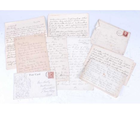 FLORENCE NIGHTINGALE - a collection of autograph signed letters from Florence Nightingale (1820-1910) to her retired housekee