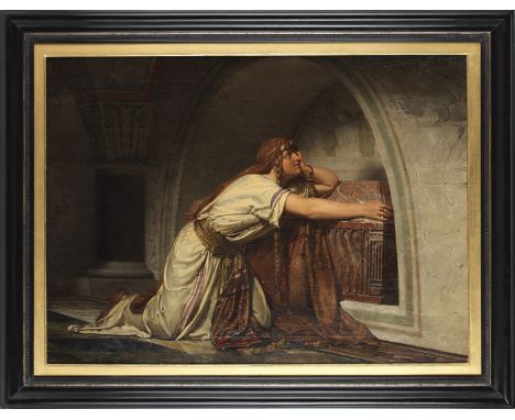 Sir Lawrence Alma-Tadema, OM, RA (British, 1836-1912)Clotilde at the Tomb of her Grandchildrensigned and dated 'L. Alma Tadem