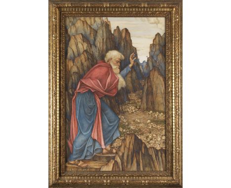 John Roddam Spencer Stanhope (British, 1829-1908)The Vision of Ezekiel: The Valley of Dry Bonessigned and inscribed 'R. Spenc