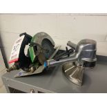 LOT - PNEUMATIC CIRCULAR SAW AND GRINDER