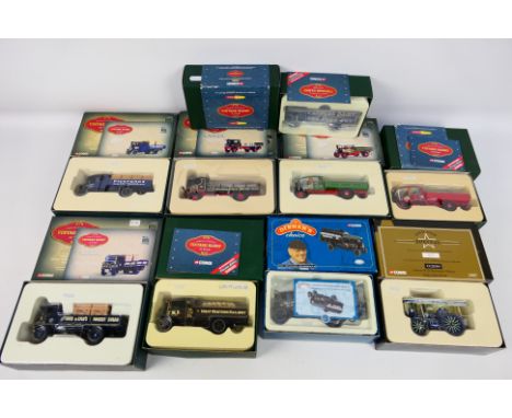 Corgi - Vintage Glory - 9 x boxed models including Sentinel steam wagon # CC20002, Foden steam wagon # CC20201, Garrett 4CD S