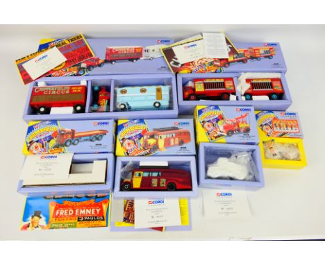 Corgi Classics - Five boxed Limited Edition diecast vehicles from the Corgi Classics 1990's 'Chipperfields Circus' series wit