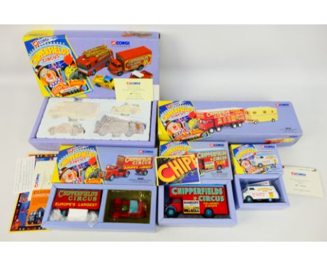 Corgi Classics - Five boxed Limited Edition diecast vehicles from the Corgi Classics 1990's 'Chipperfields Circus' series. Lo