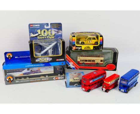 Corgi - Burago - Oxford Die-cast - Exclusive First Editions - A lot of Boxed vehicles in different sizes including a near min