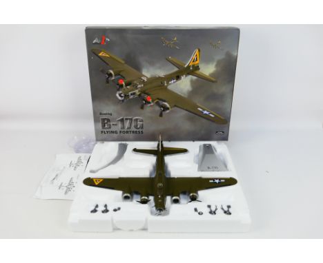 Air Force 1 Models - A boxed Boeing B-17G Flying Fortress named Swamp Fire. The model appears Near Mint but is missing 2 x pr