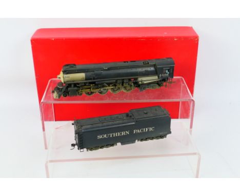 Westside Model Company (Katsumi, Japan) - A boxed Westside Model Company, HO gauge GS-6 4-8-4 steam locomotive and tender Op.