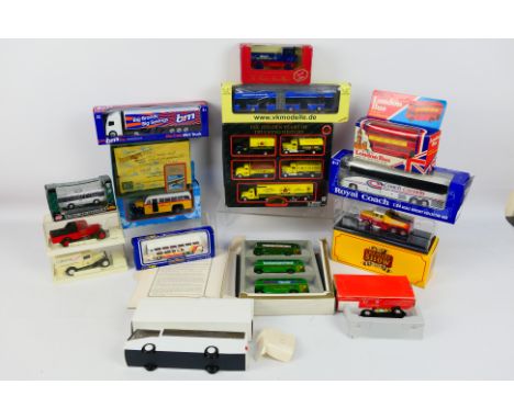 Golden Wheels - Solido - Atlas - A collection of diecast vehicles in varying scales including 1/87 The Golden Years of Trucki