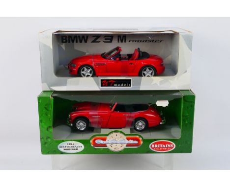 Britains Collectibles (Ertl) - UT Models - Two boxed diecast 1:18 scale model cars. Lot consists of Britains Collectibles (Er