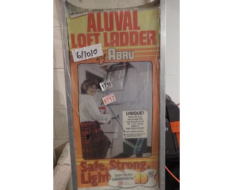 New unused Abru loft ladder. Not available for in-house P&amp;P 