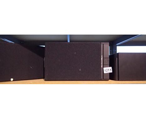 Mordaunt Short music series MS10 and a MR Centre speaker system (3). Not available for in-house P&amp;P 