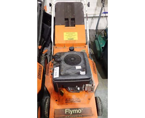 Flymo auto drive 420 GL roller petrol mower. Not available for in-house P&amp;P 