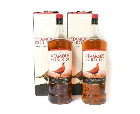 The Famous Grouse Blended Scotch Whsky, 40% vol 4.5 litres (two bottles)