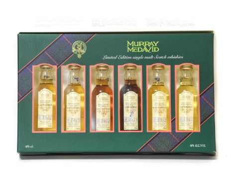 Murray McDavid Limited Edition Single Malt Scotch Whiskies: Glenturret 1980, Royal Brackla 1979, Macallan 1974, Linkwood 1979