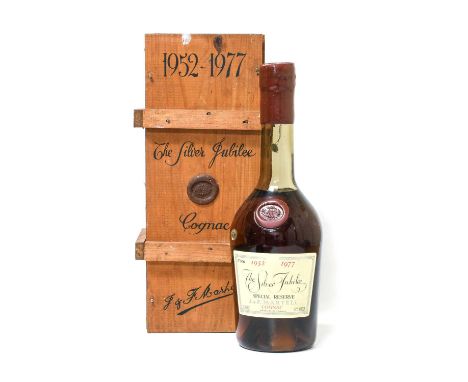 J. &amp; F. Martell Special Reserve Cognac ''The Silver Jubilee'' 1952-1977, bottle number 308, in original presentation box 