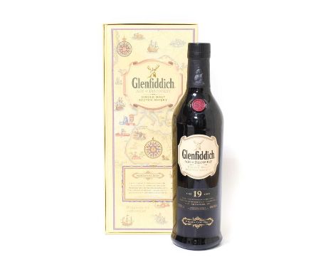Glenfiddich 'Age Of Discovery' 19 Year Old Single Malt Scotch Whisky, Madeira cask finish, 40% vol 70cl (one bottle)&nbsp;