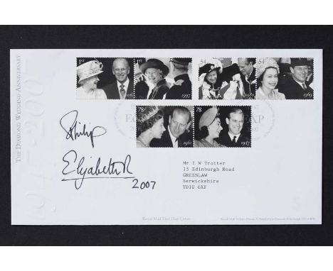 Queen Elizabeth II (1926-2022) and Prince Philip (1921-2021): Queen of the United Kingdom and other Commonwealth realms and P