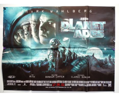 A selection of PLANET OF THE APES (2001) film memorabilia from the TIM BURTON  battling apes sci-fi, action adventure thrille
