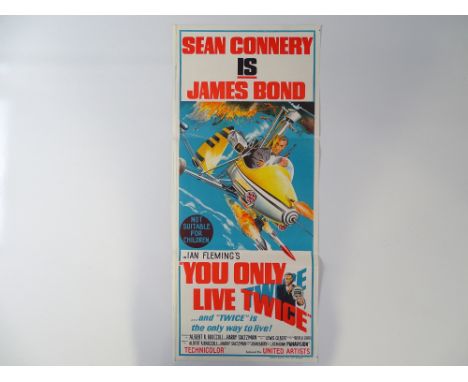 JAMES BOND: YOU ONLY LIVE TWICE (1967) - Australian Daybill - First Release - 'Little Nellie' gyrocopter style with Sean Conn