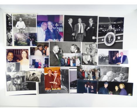 A selection of candid photographs mostly of ELLIOTT with various actors, stars and associates: including Al Lettieri, Joe Spi