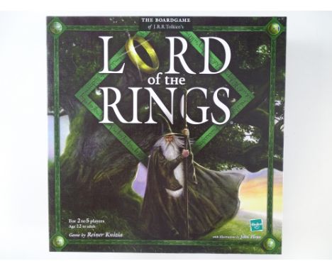 LORD OF THE RINGS - Limited edition 253/500 - Board Game - 22 carat gold plated ring with sterling silver core, speciality ca