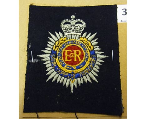 Royal Corps Of Transport 'EIIR' Blazer patch.
