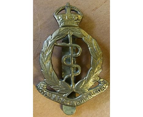 Royal Army Medical Corps, WWII KC (Brass) Well worn
