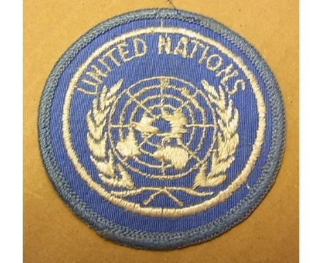 United Nations Service Shoulder Patch