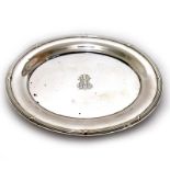Kleines ovales Tablett. Wien, 1872-1922, Josef Carl von Klinkosch | Silber.