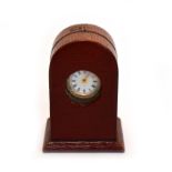 Miniatur-Reiseuhr. Wien, 1872 - 1922, Georg Scheid (?) | Silber, innen vergoldet, u.a.