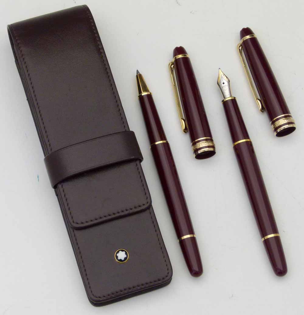 montblanc meisterstuck 144 burgundy