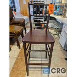 Chivari Fruitwood Bar Chairs
