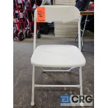 White Plastic Folding Chairs