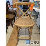 Cross Back Bar Farm Chairs