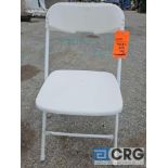 White Metal Folding Chairs